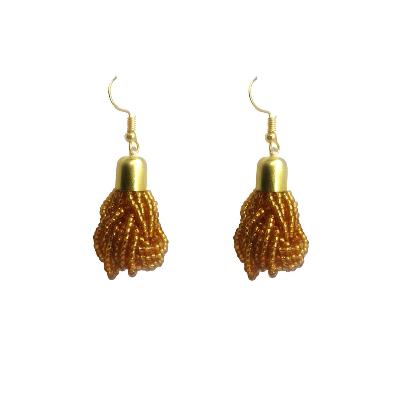 Small Brown Earrings