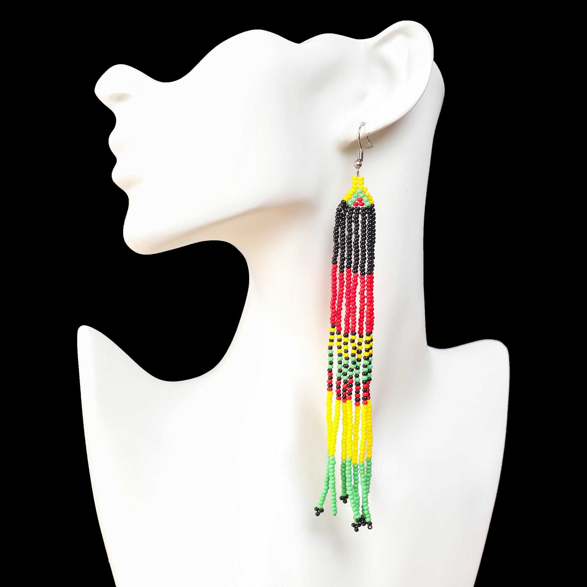 Long Multicolor Earrings