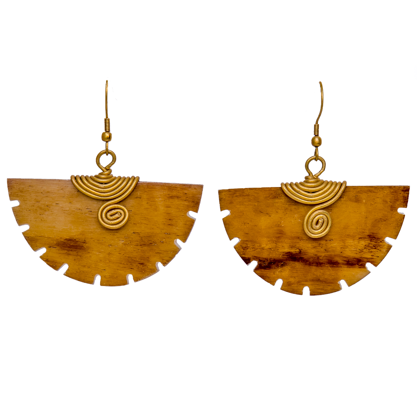 Small Wooden Earrings