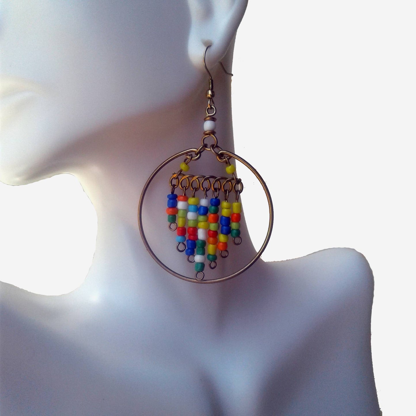 2 inch hoop earrings