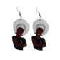 Black Natural Hair Earrings