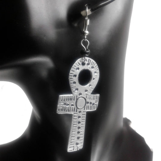 Ankh earrings