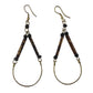 Bamboo Hoop Earrings