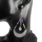 Stunning Beaded Hoop Earrings
