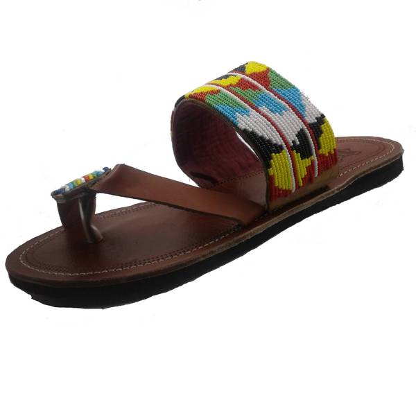 Beaded sandals