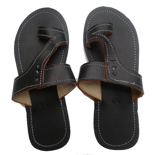 Boy's leather sandals - myafricangold.com