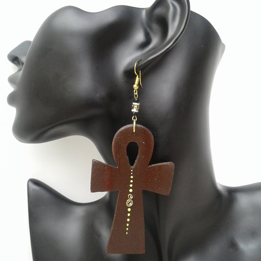 Egyptian Ankh Earrings