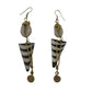 Cowrie Shell Long Dangle Earrings