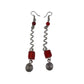 Long dangle earrings