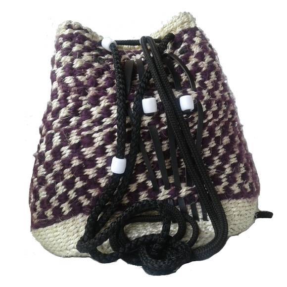 Drawstring handbag