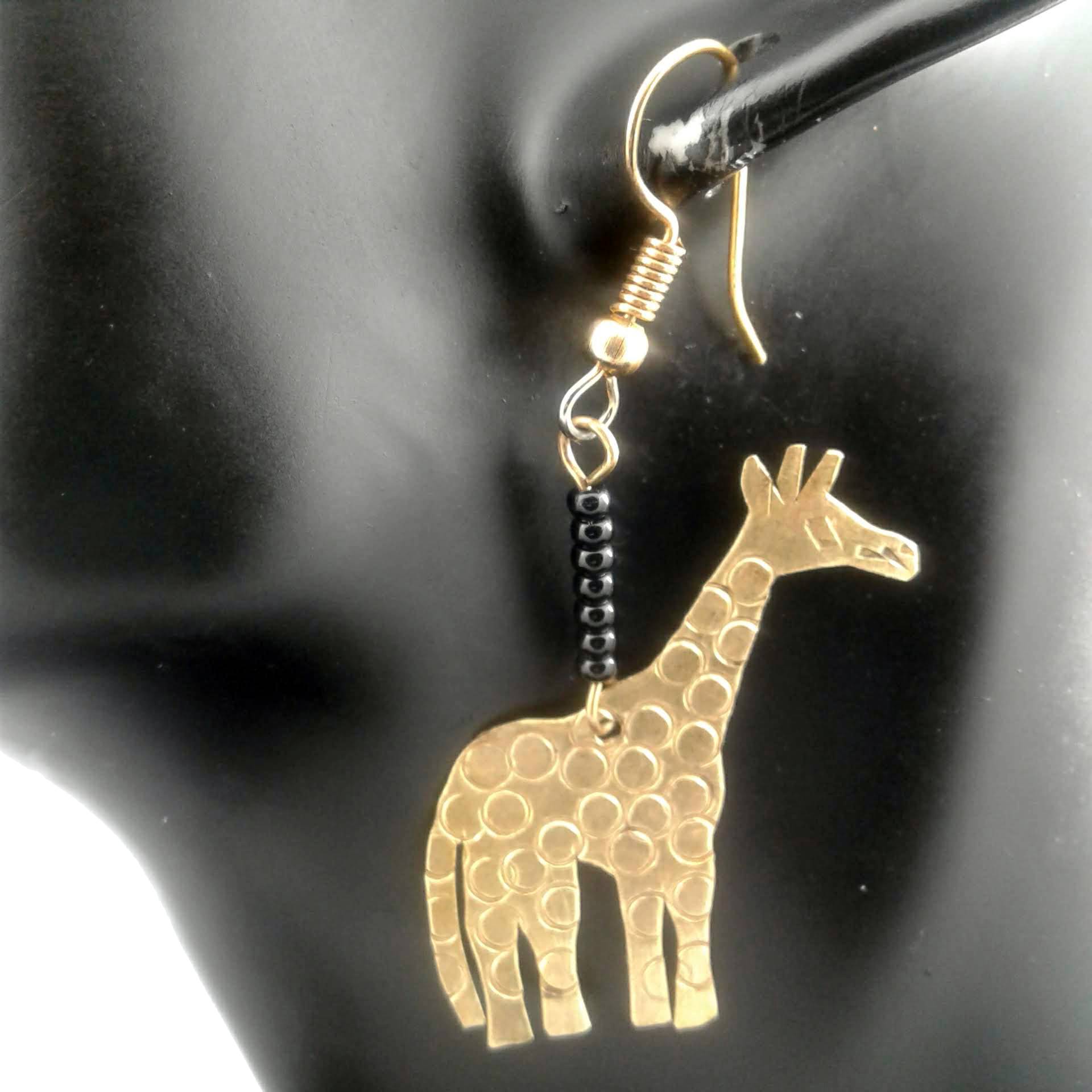 Giraffe Earrings