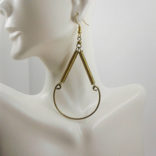 Gold Plated Hoop Earrings