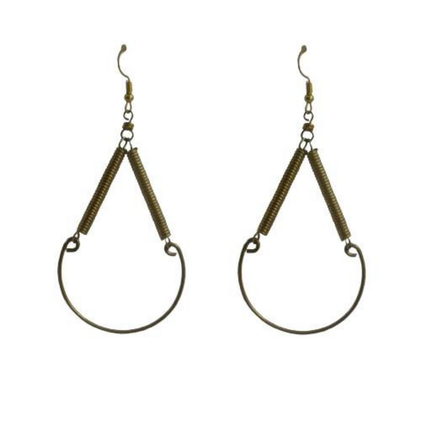 Gold Plated Hoop Earrings