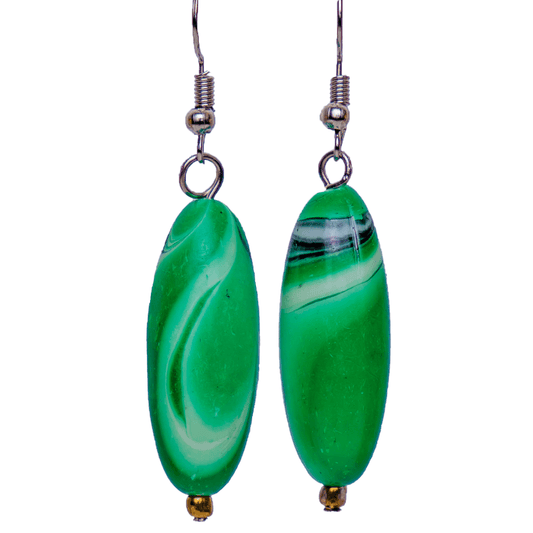 Green Earrings