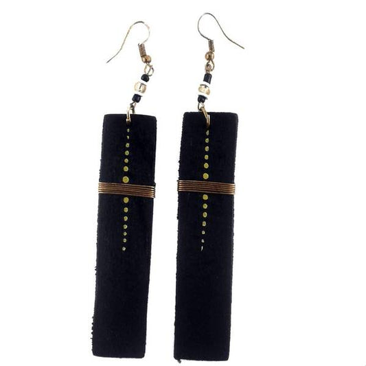 Linear Drop Earrings