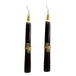 Black Long Earrings
