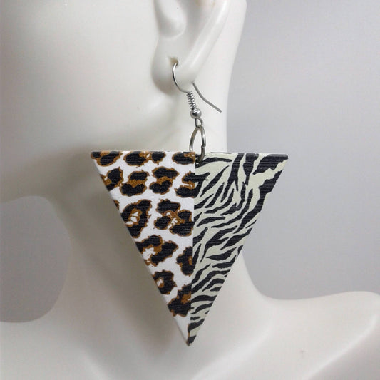 Animal Print Earrings