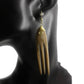 Brown Comb Earrings