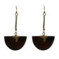 Long Black Earrings