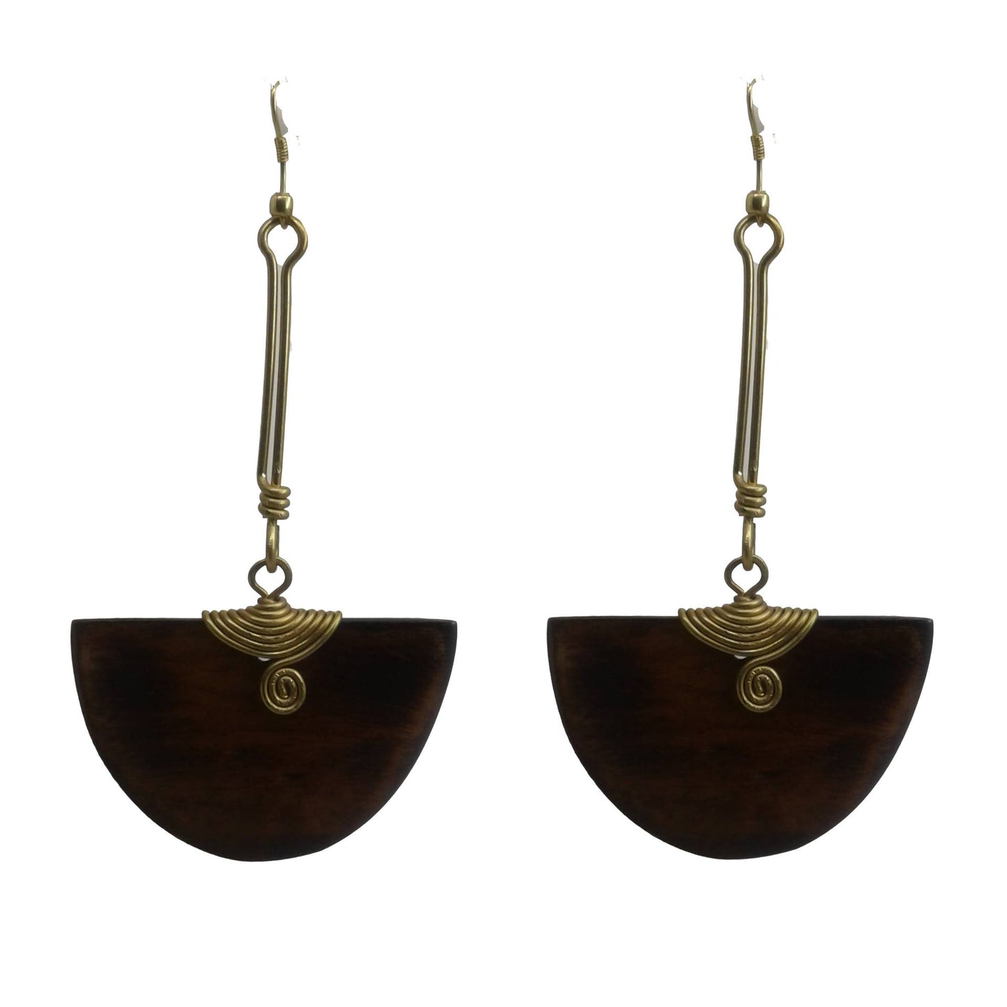 Long Black Earrings