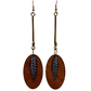 Long Wooden Earrings
