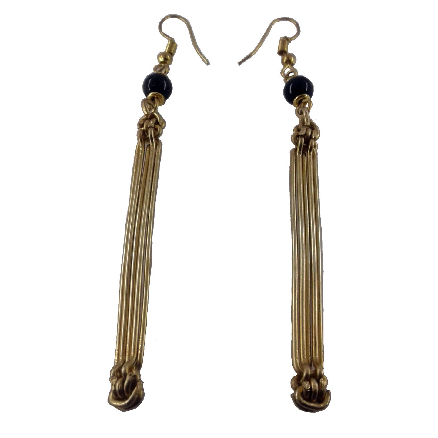 Long dangle earrings