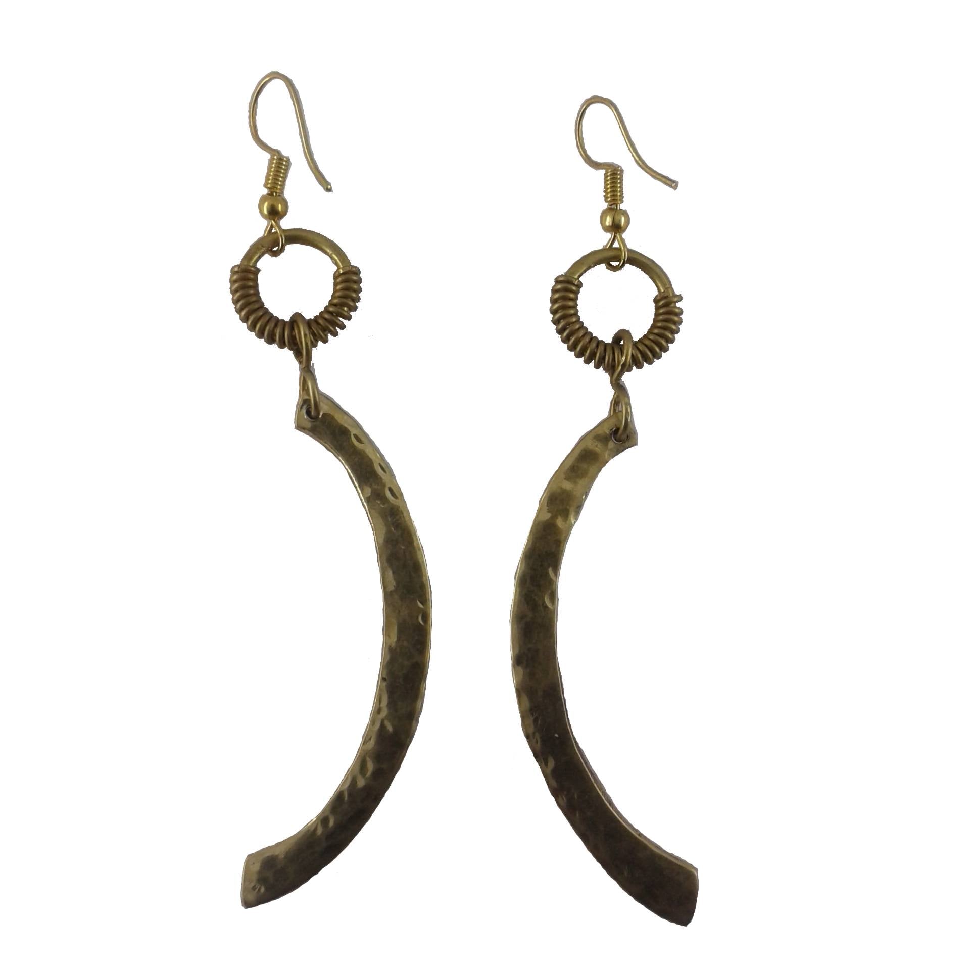 long dangle earrings