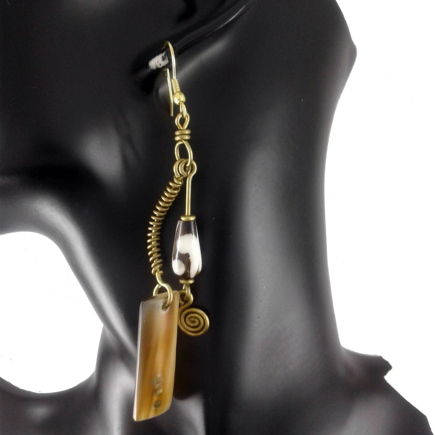 Long dangle earrings