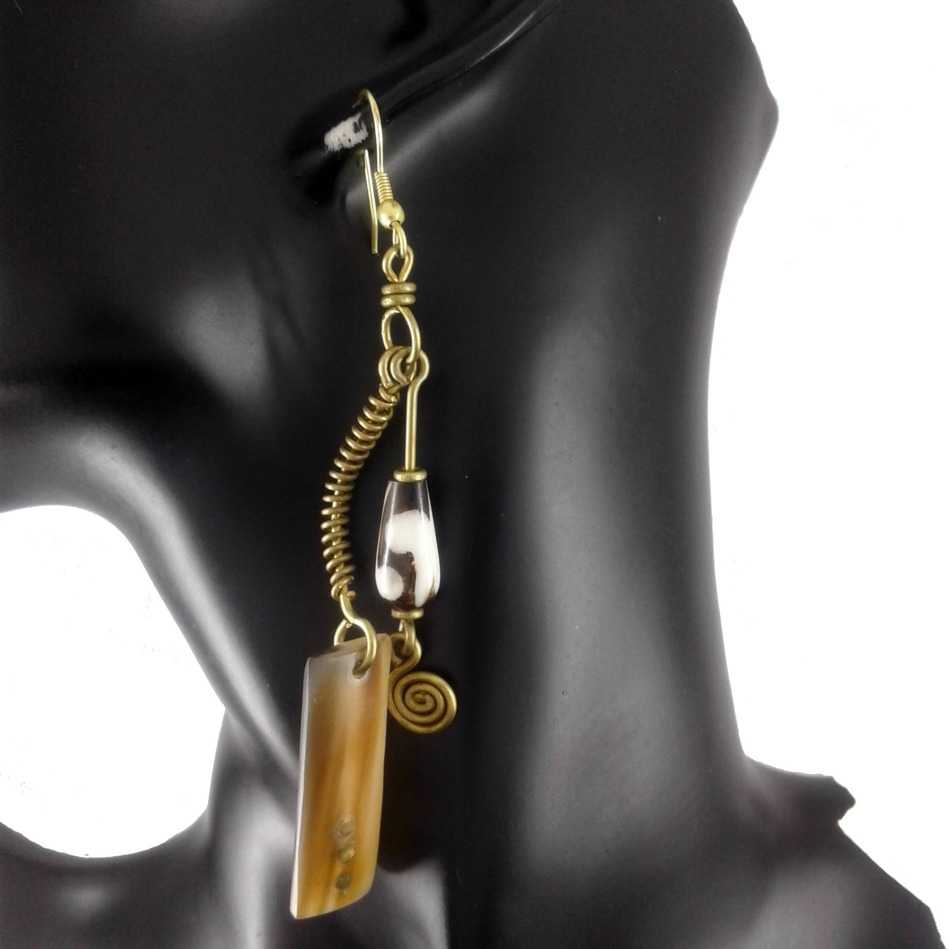 Long dangle earrings