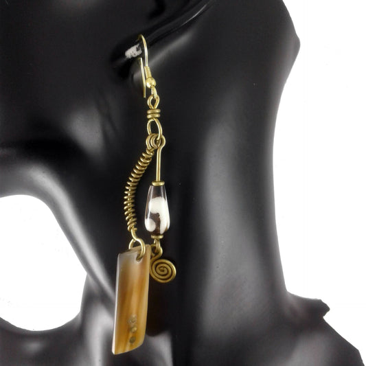 Long dangle earrings