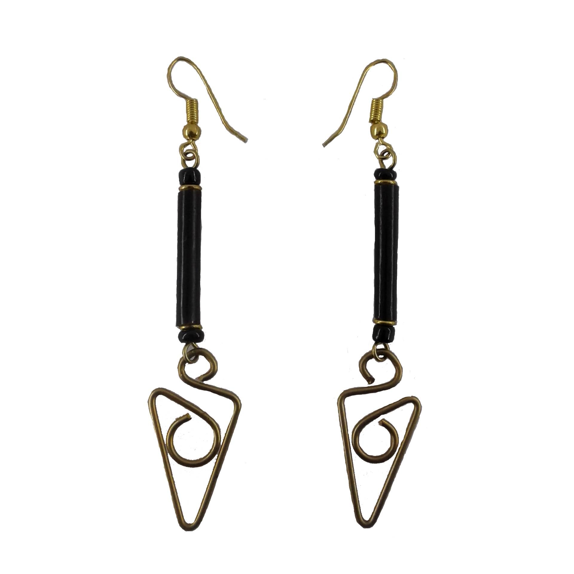 Long dangle earrings