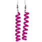 Magenta Earrings