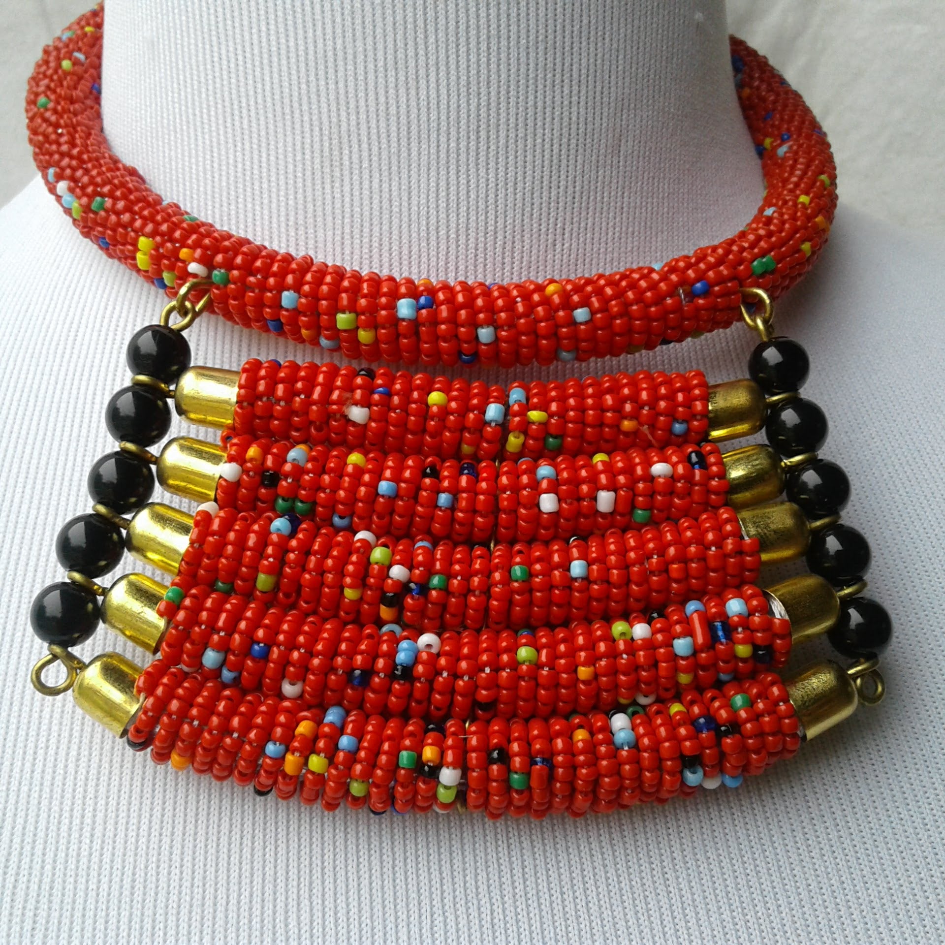 Red Choker Necklace