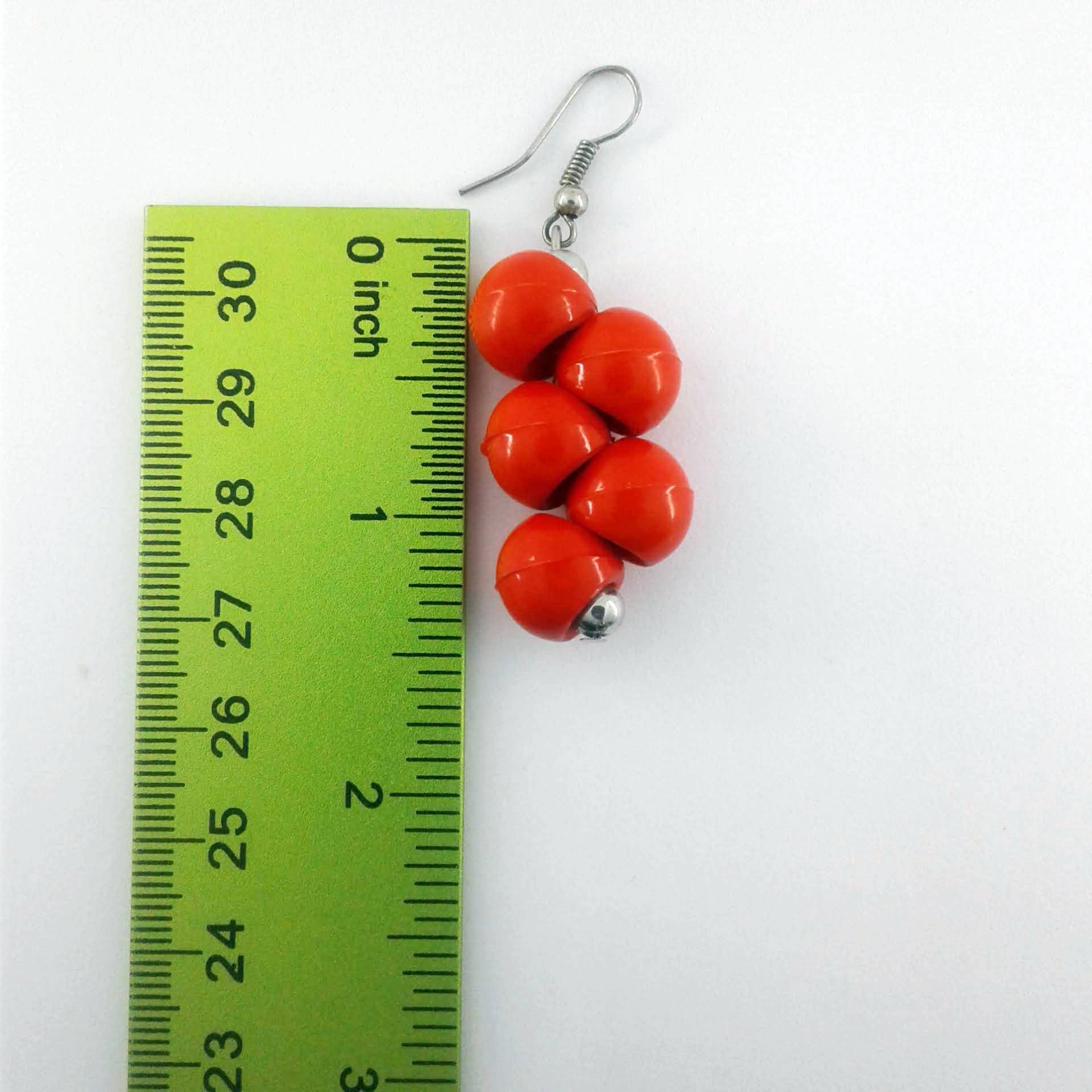 Cluster earrings
