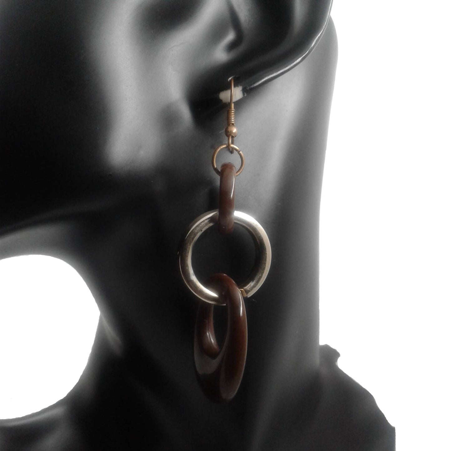 Drop Ring Earrings