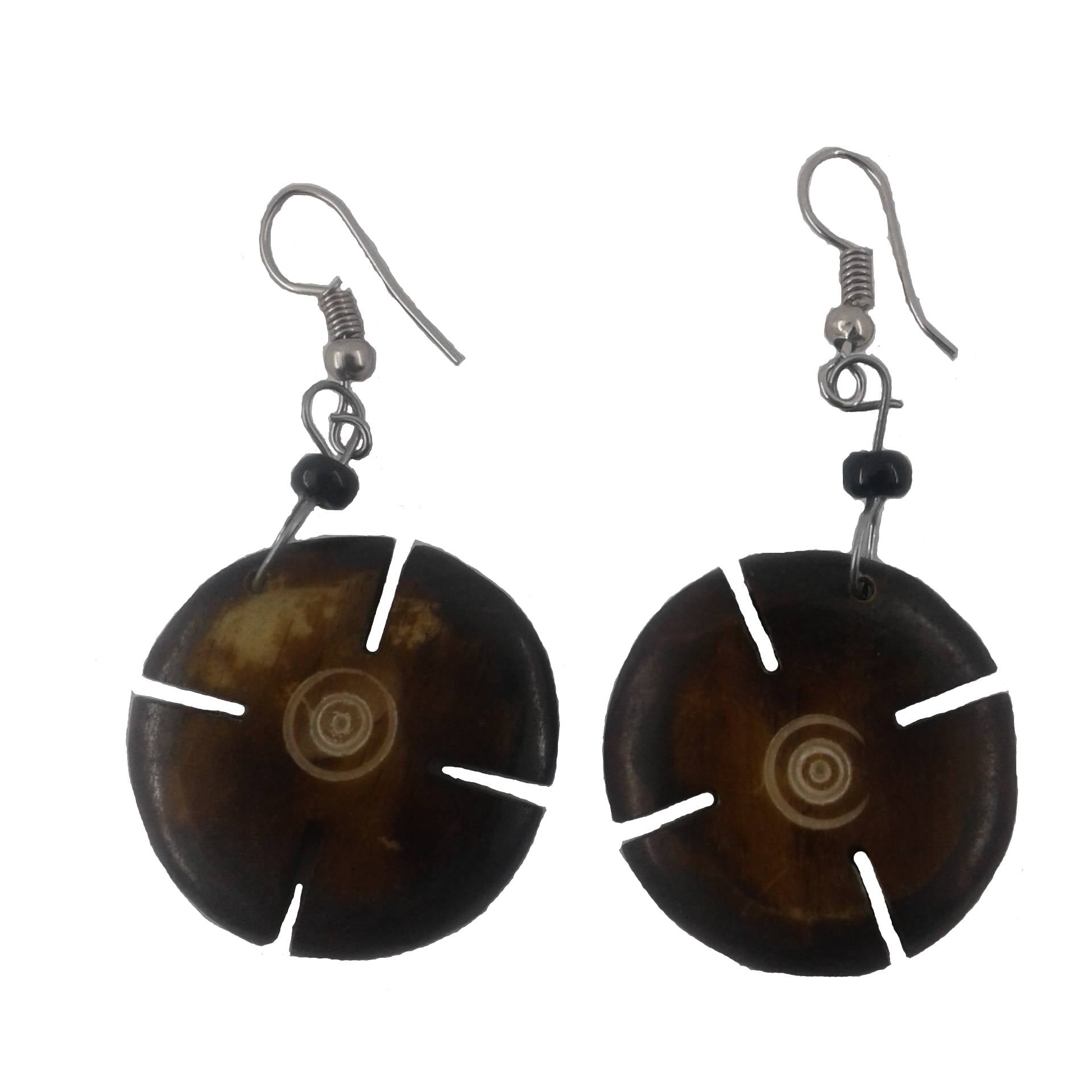 round earrings