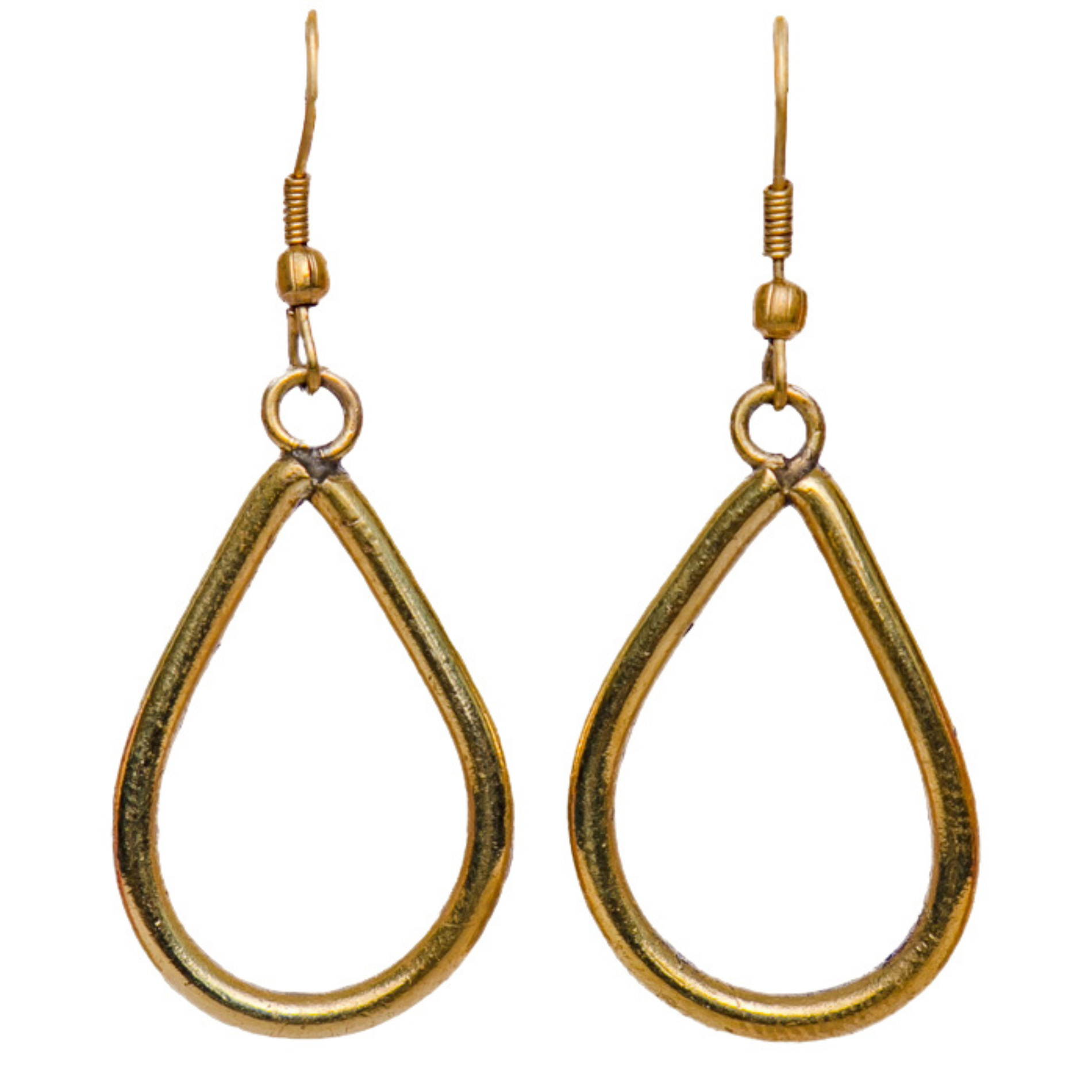 Elevate Your Style with Small Gold Plated Oval Hoop Earrings - Shop Now