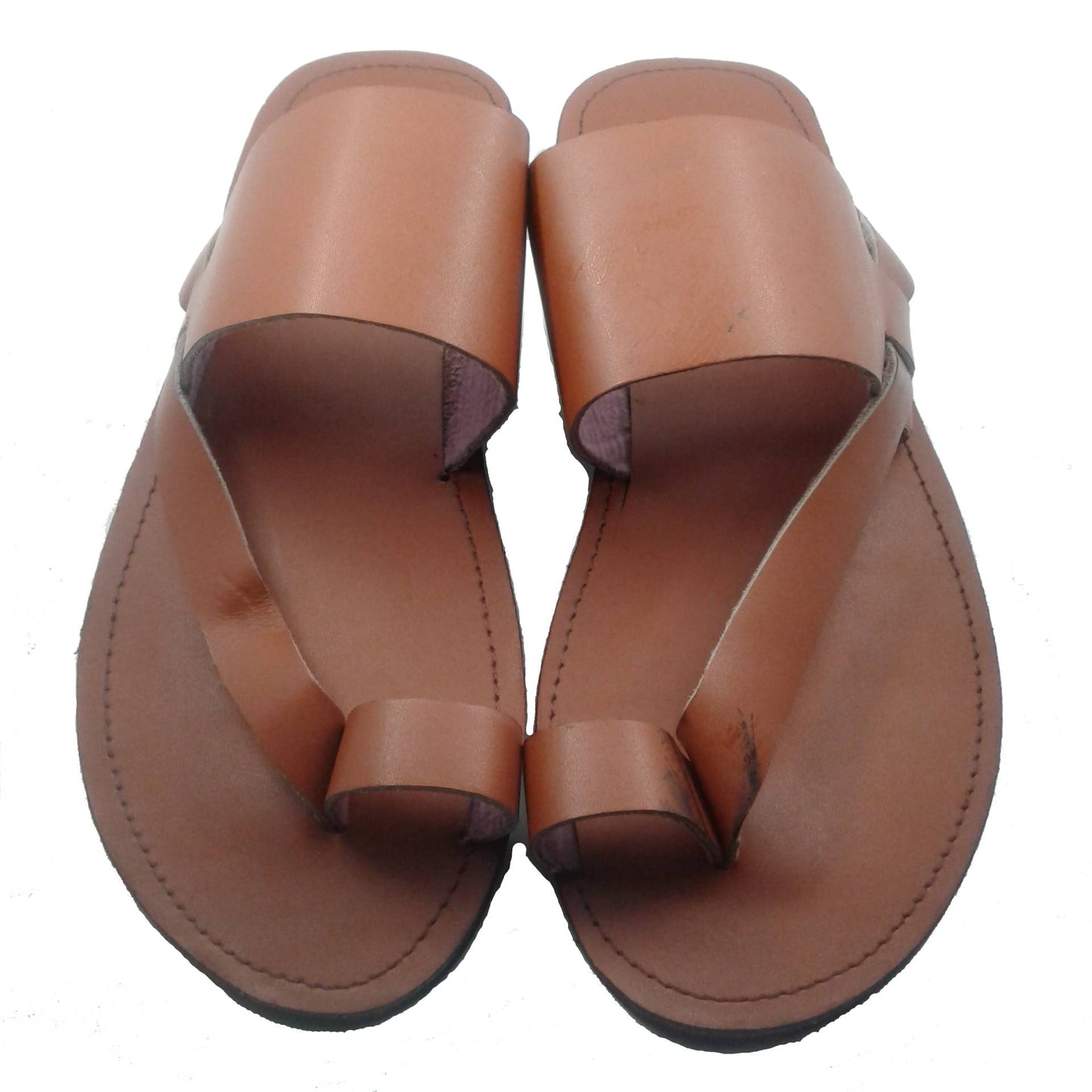 Toe separator sandals