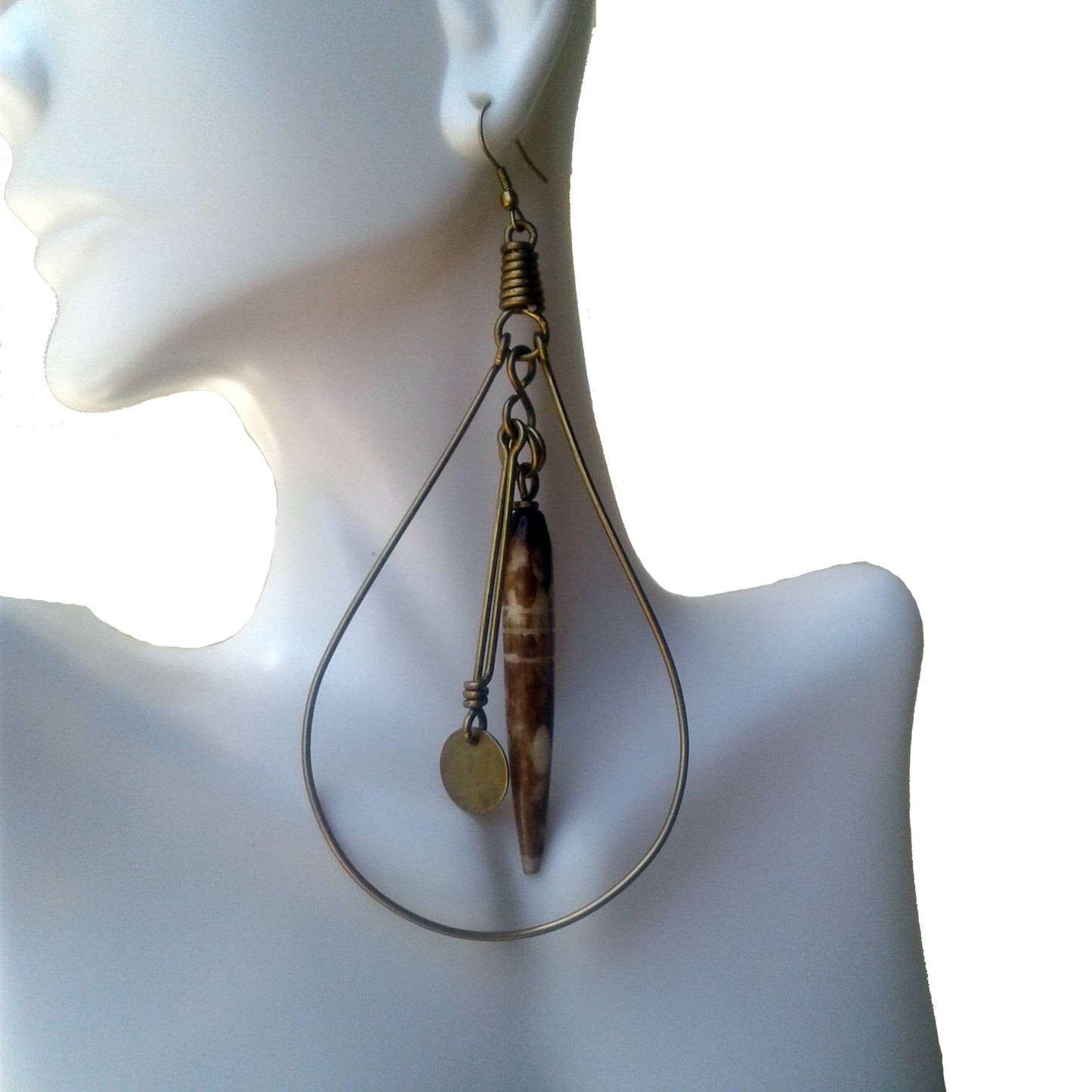 Gold Plated Hoop Earrings