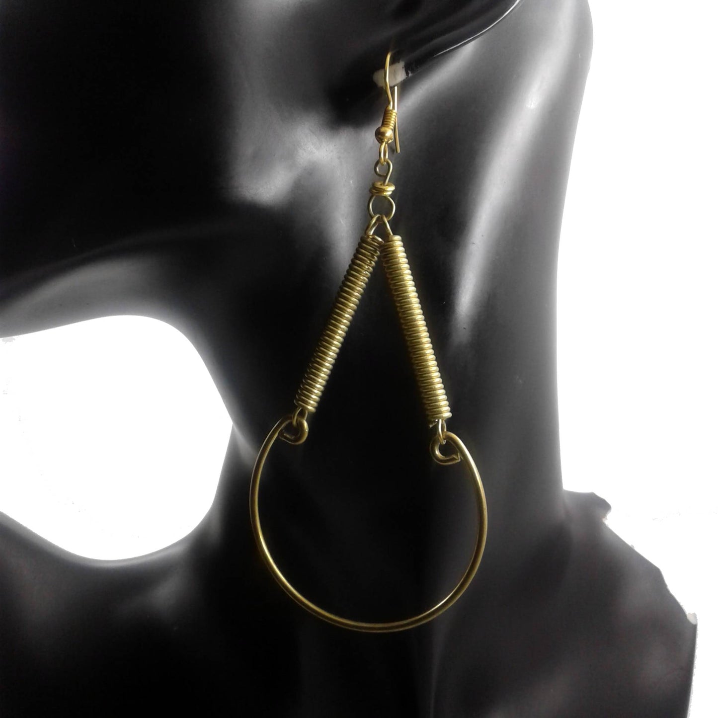 Gold Plated Hoop Earrings