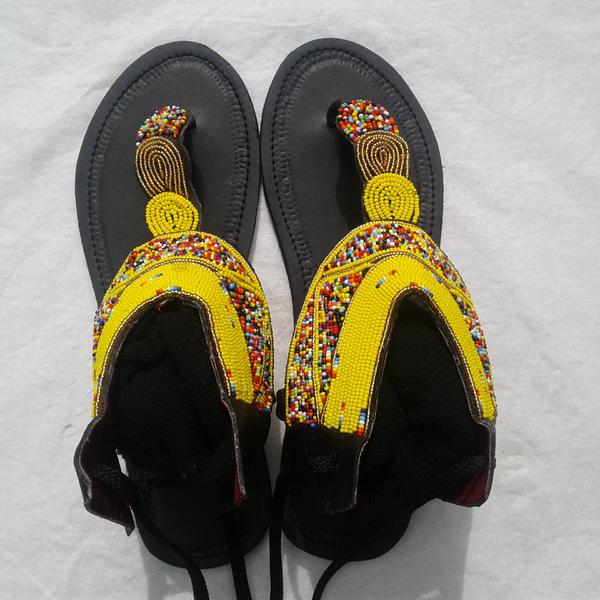 Women's Beaded Sandals