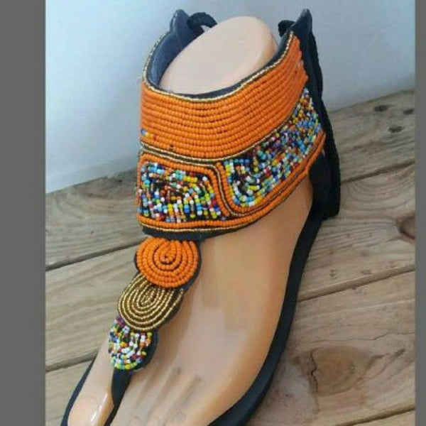 Women's Beaded Sandals