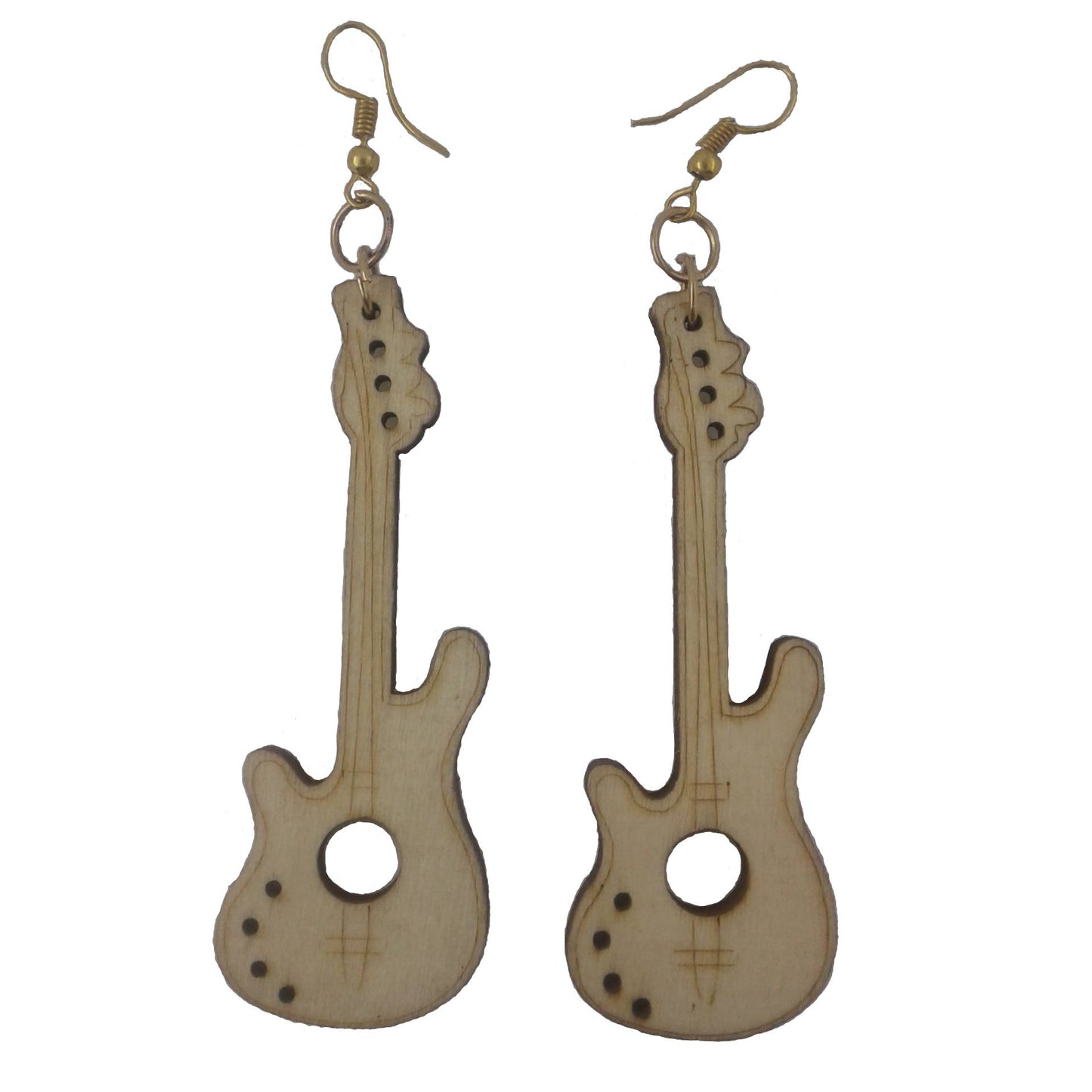 guitar string earrings