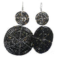 Hand beaded earrings