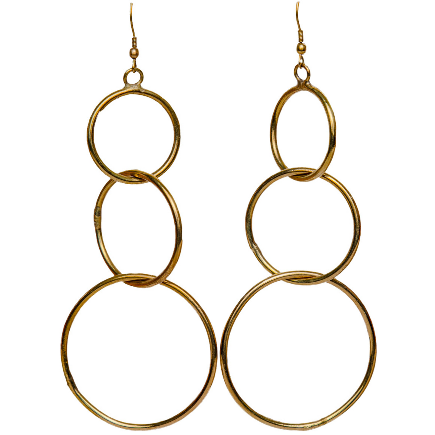 Interlocking Hoop Earrings