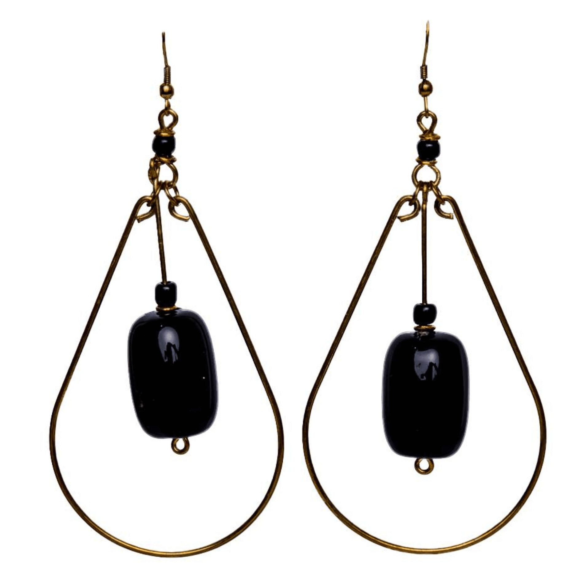 oval hoop earrings